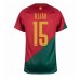 Billige Portugal Rafael Leao #15 Hjemmebane Fodboldtrøjer VM 2022 Kortærmet
